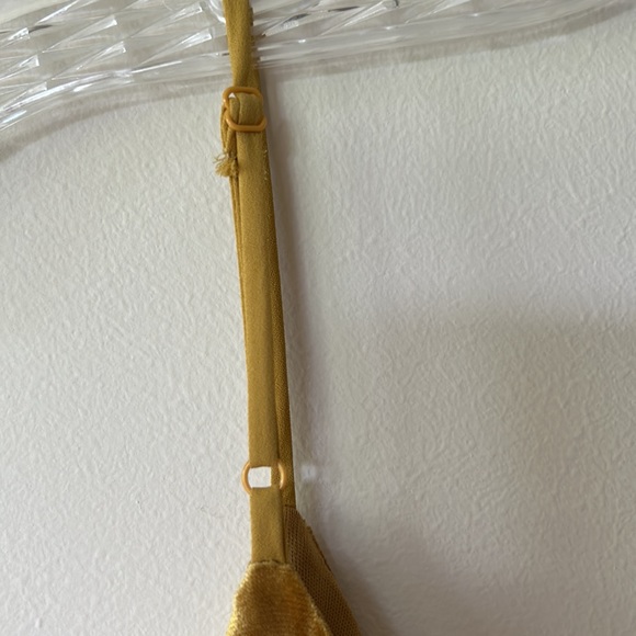 BP velvet dress, mustard yellow, size XXS, EUD - Picture 4 of 5